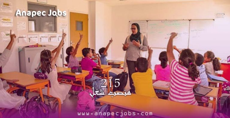 أستاذا للتعليم الخصوصي والتعليم الأولي .. مطلوب 215 منصب شغل