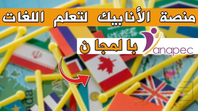 منصة الأنابيك لتعلم اللغات مجانا Anapec-langues.ma