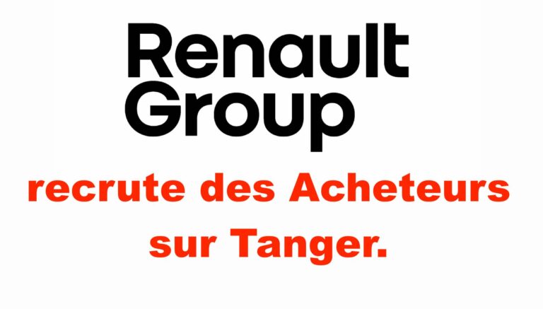 Groupe Renault recrute des Acheteurs