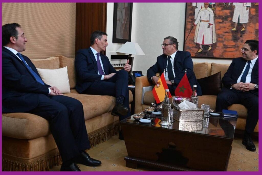 زيارة رئيس الحكومة الإسبانية إلى المغرب 1 زيارة رئيس الحكومة الإسبانية للمغرب تعزز التعاون وتفتح آفاقًا جديدة لسنة 2024