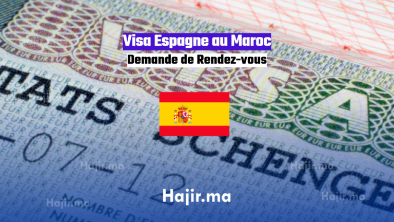 Visa Espagne au Maroc: Demande de Rendez-vous