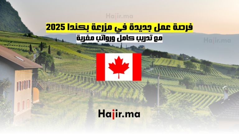 فرصة عمل جديدة في مزرعة بكندا 2025: مع تدريب كامل ورواتب مغرية