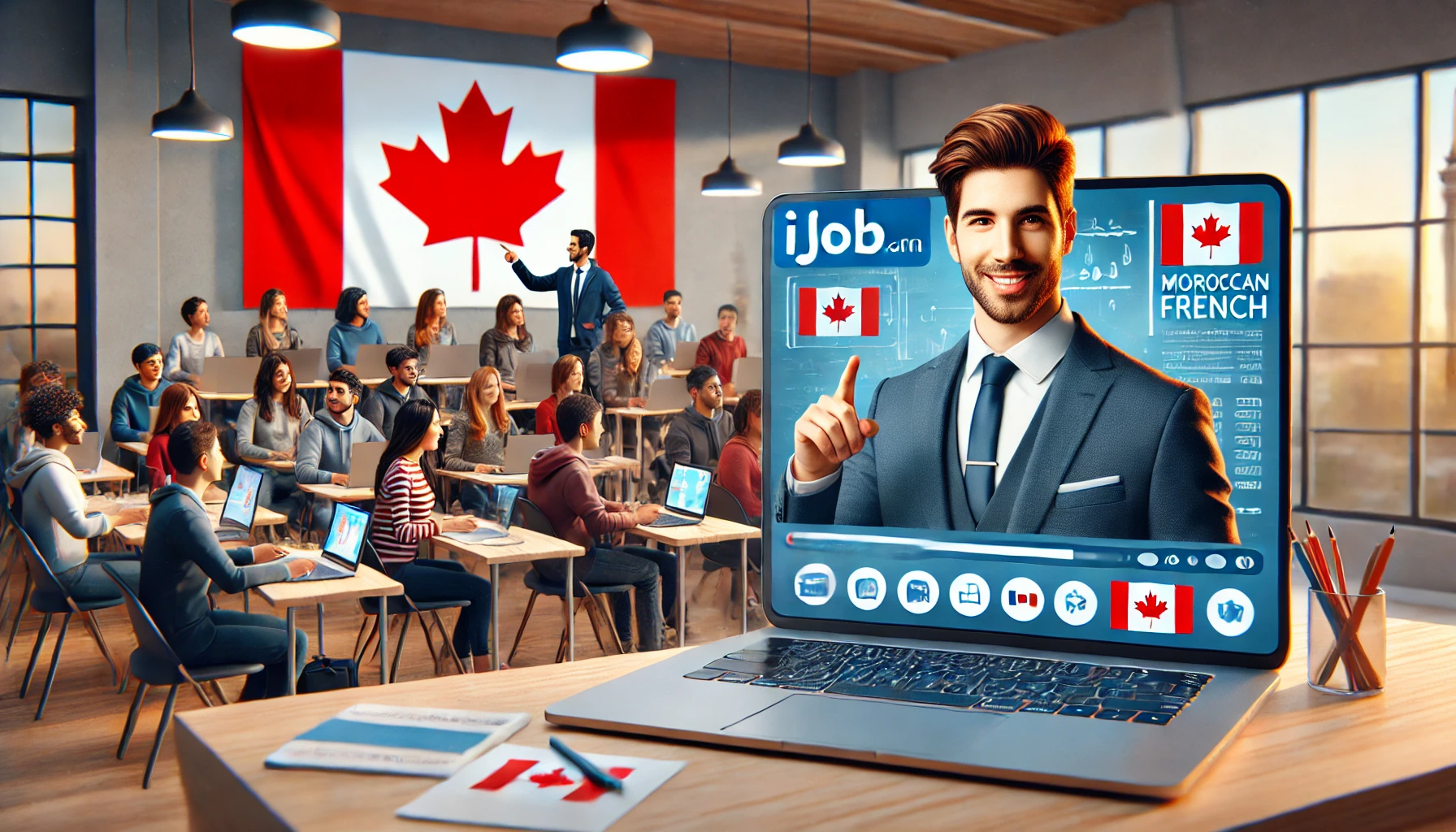 فرصة لتدريس اللغة الفرنسية في كندا