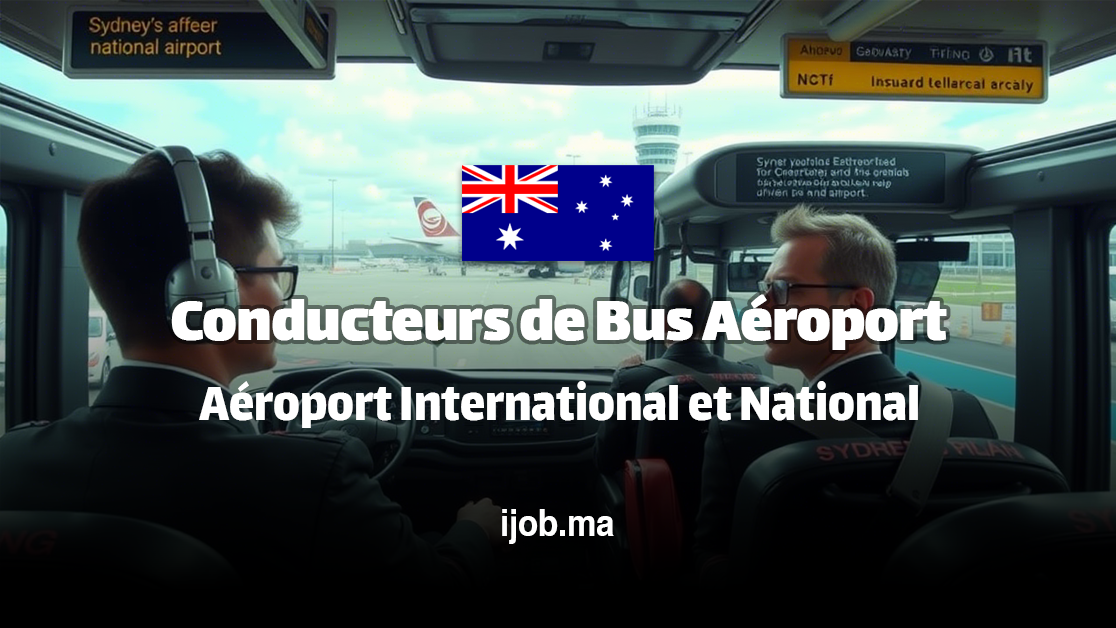 Conducteurs de Bus Aéroport: Aéroport International et National de Sydney