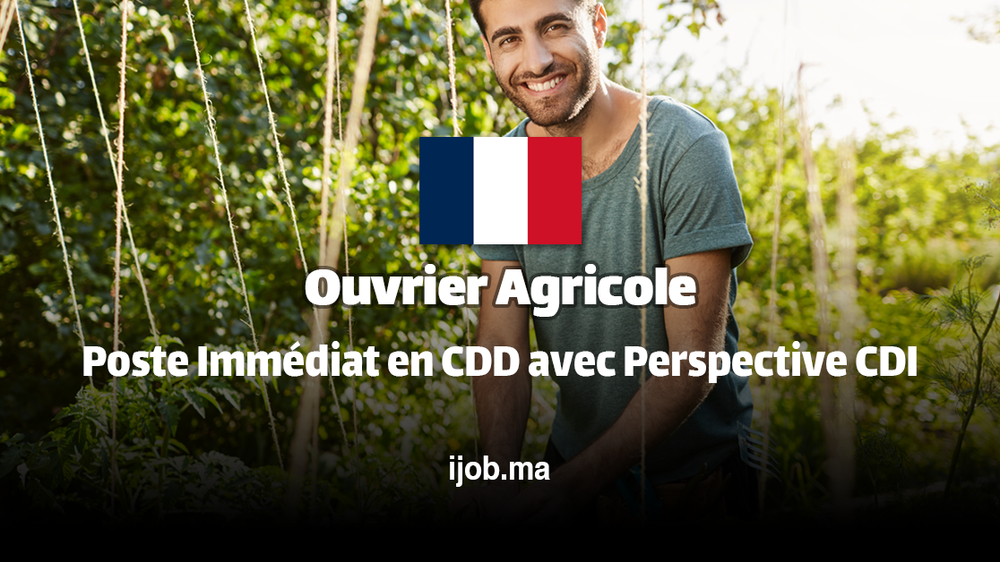 Ouvrier Agricole – Poste Immédiat en CDD avec Perspective CDI à Montastruc