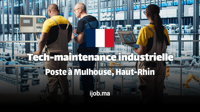 Technicien de maintenance industrielle H/F – Poste à Mulhouse, Haut-Rhin
