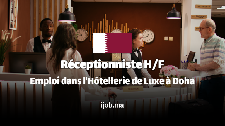 Réceptionniste H/F – Emploi dans l’Hôtellerie de Luxe à Doha