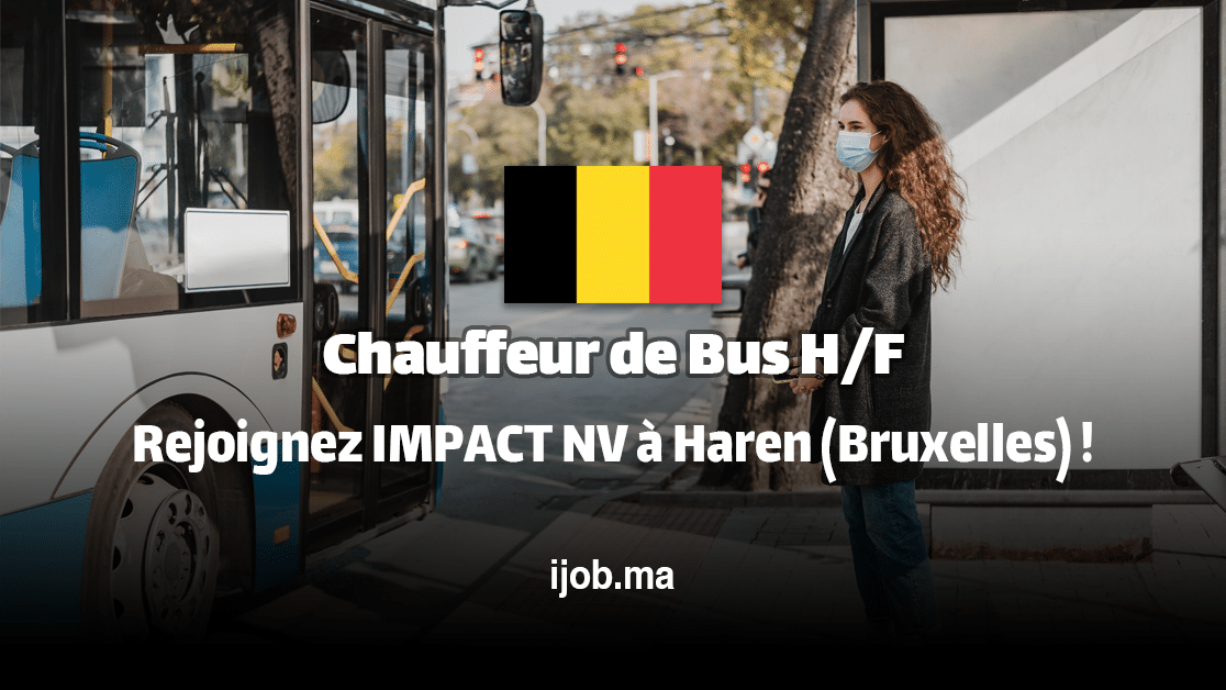 Chauffeur de Bus H/F – Rejoignez IMPACT NV à Haren (Bruxelles) !
