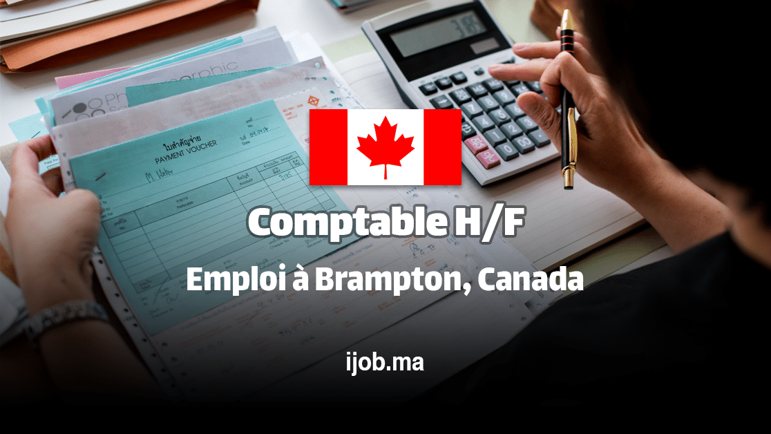 Comptable H/F – Emploi à Brampton, Canada