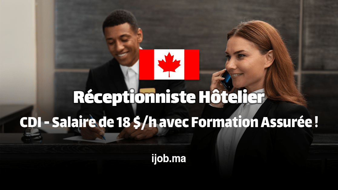 Réceptionniste Hôtelier – Rejoignez une Équipe Dynamique à Drayton Valley, AB !