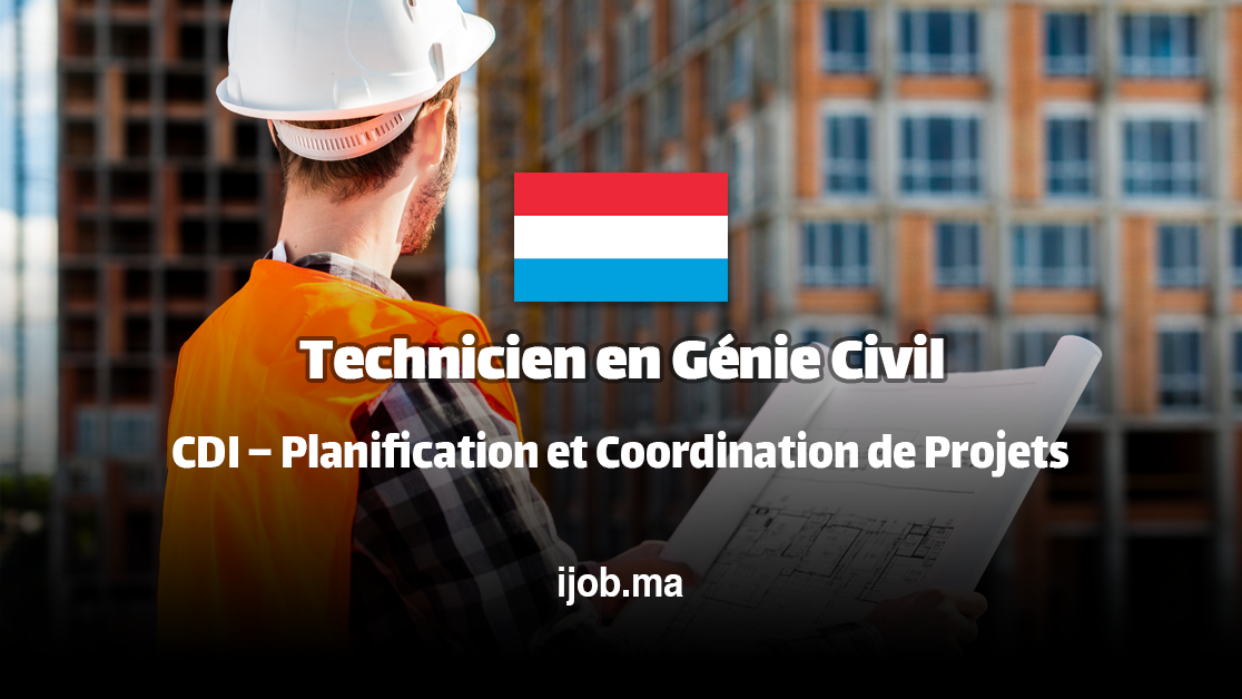 Technicien en Génie Civil H/F – Rejoignez un Bureau d’Ingénierie Renommé à Wasserbillig !