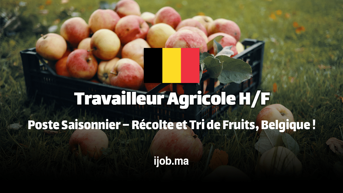 Travailleur Agricole H/F – Rejoignez GEVA BV à Hasselt, Belgique !