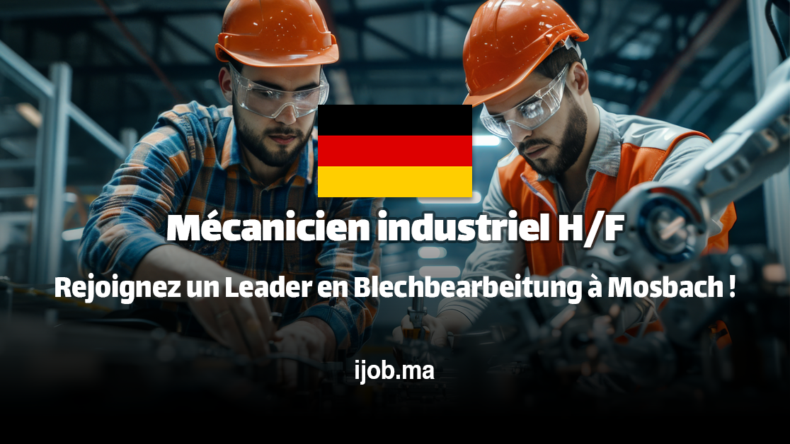 Mécanicien industriel H/F – Rejoignez un Leader en Blechbearbeitung à Mosbach ! 34 Mécanicien industriel H/F – Rejoignez un Leader en Blechbearbeitung à Mosbach !