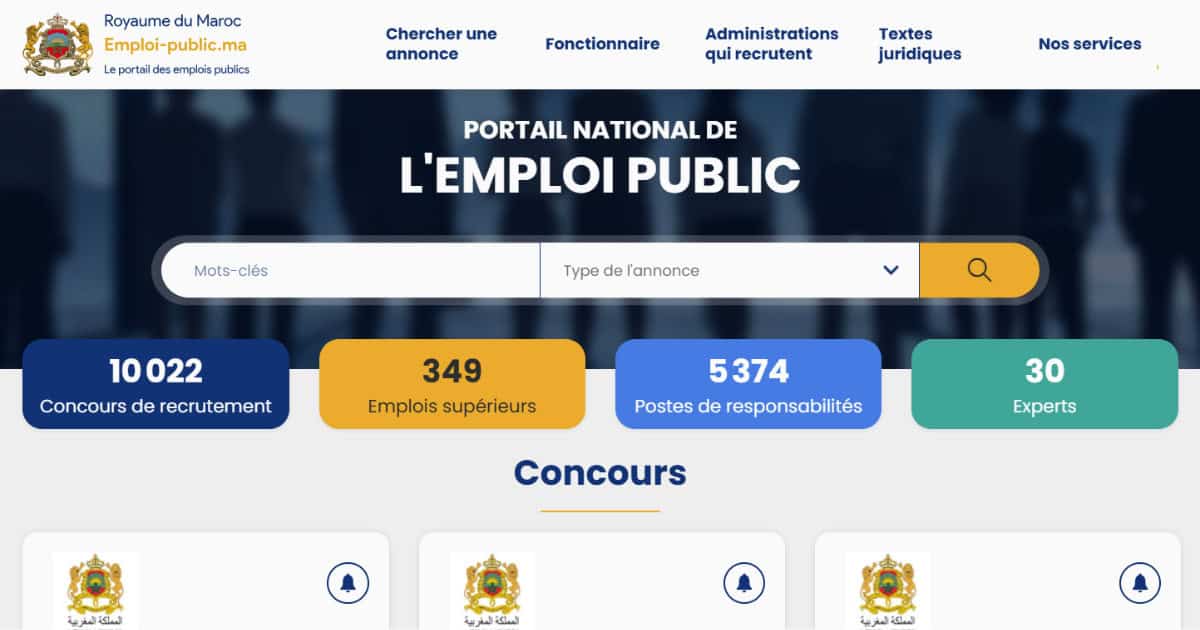 Emploi Public 2026: 36895 Postes Budgétaires Créés 3 Emploi Public Maroc