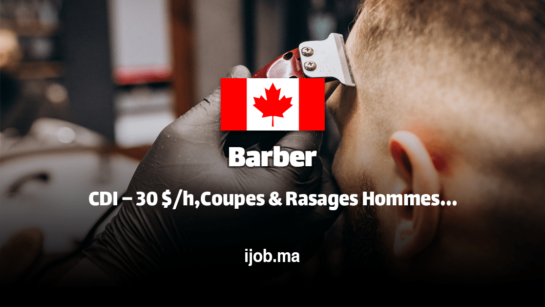 Barbier H/F – Esquire Barbershop à Brandon (Manitoba) !