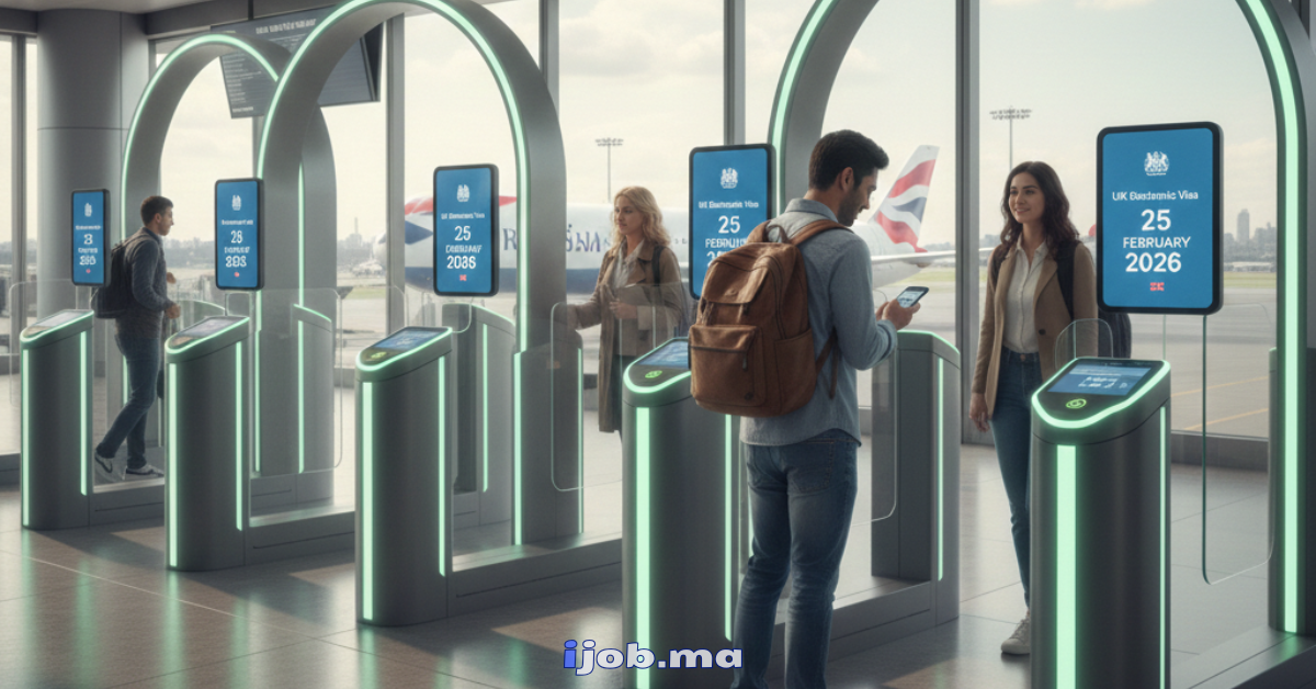 بريطانيا تعتمد الفيزا الإلكترونية ابتداءً من 25 فبراير 2026 🇬🇧