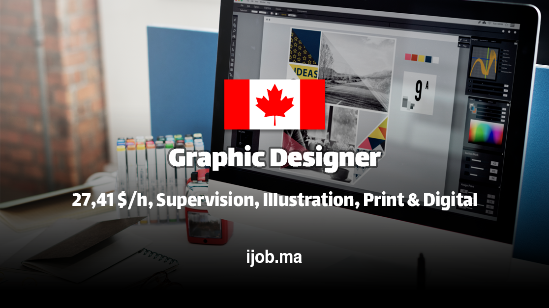 Graphiste Designer H/F – Impressions Print & Sign Inc., Edmonton (Alberta) !