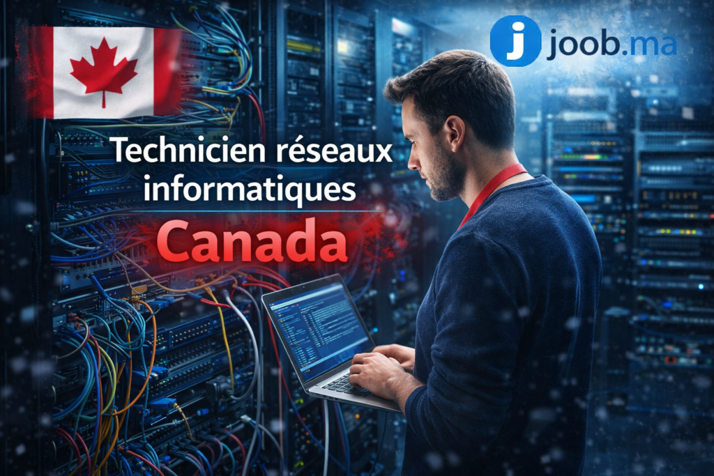 Technicien Réseaux Informatiques (H/F) – (Ontario, Canada)