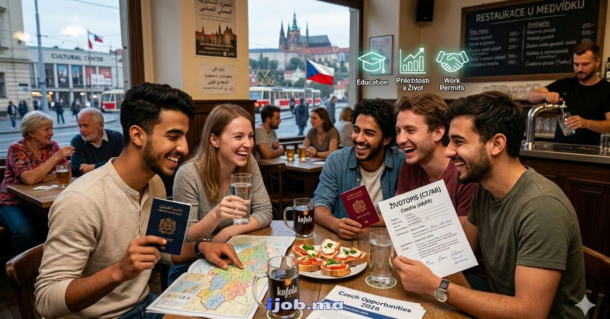 لماذا أصبحت الهجرة إلى جمهورية التشيك أفضل فرصة للشباب المغربي في 2026؟ 🇨🇿