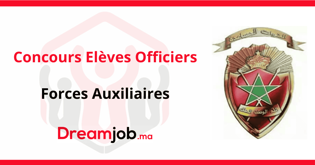Concours Officiers Forces Auxiliaires