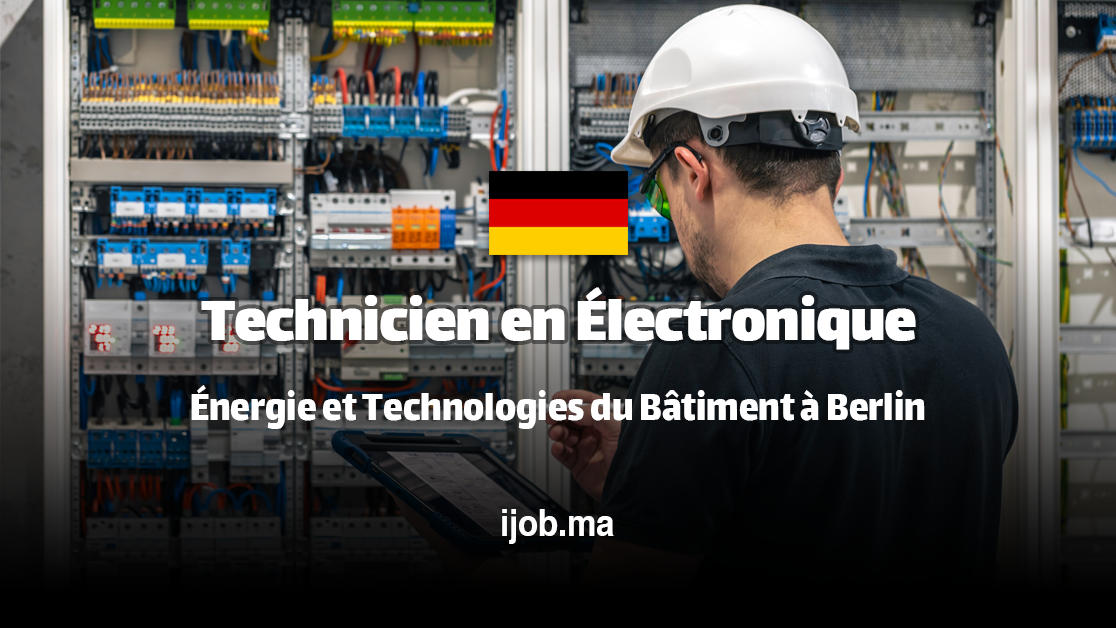 Technicien en Électronique - Énergie et Technologies du Bâtiment à Berlin