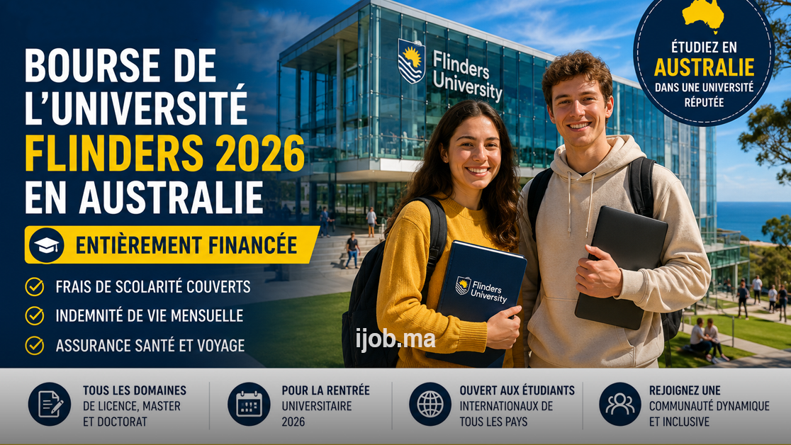 Bourse Université Flinders 2026 en Australie Entièrement Financée