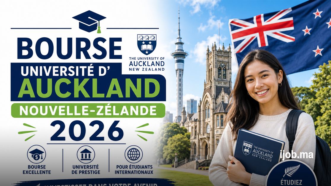 Bourse Université d’Auckland Nouvelle-Zélande 2026 pour étudiants internationaux