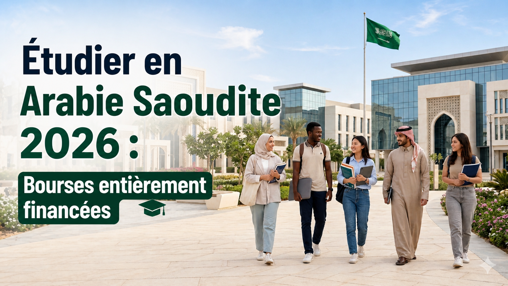 Étudier en Arabie Saoudite 2026 : Bourses entièrement financées
