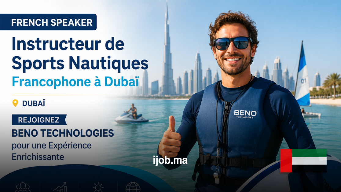 Instructeur de Sports Nautiques Francophone à Dubaï