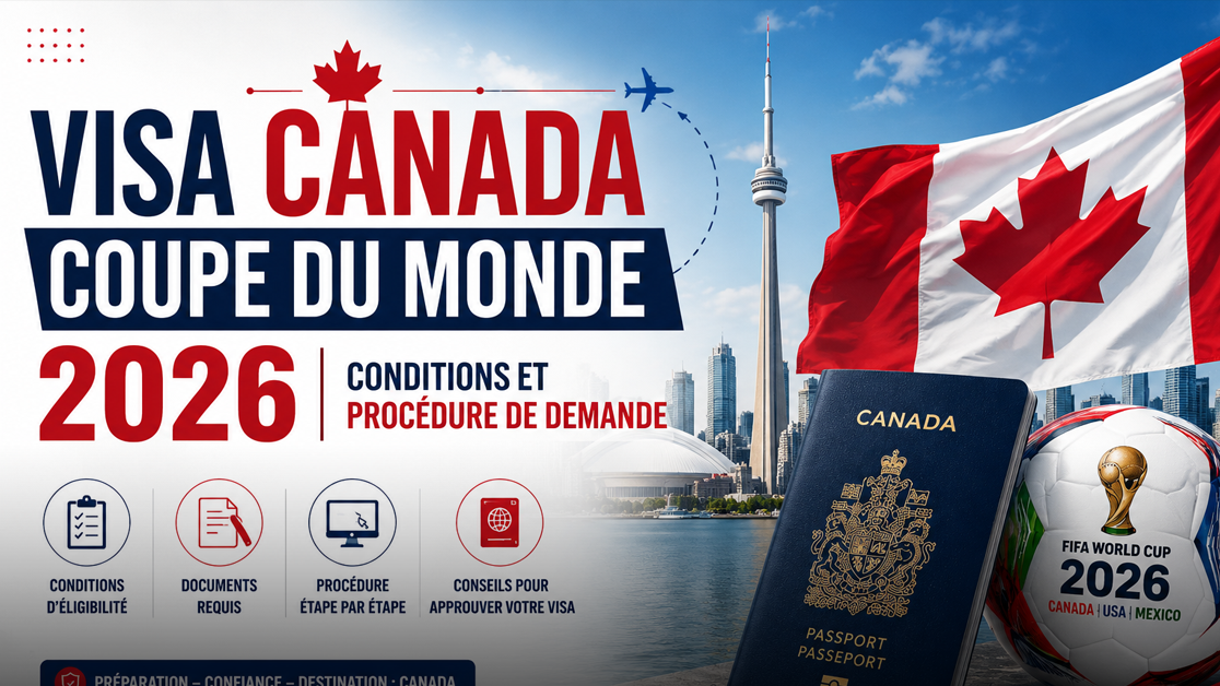 Visa Canada Coupe du Monde 2026 : Conditions et Demande