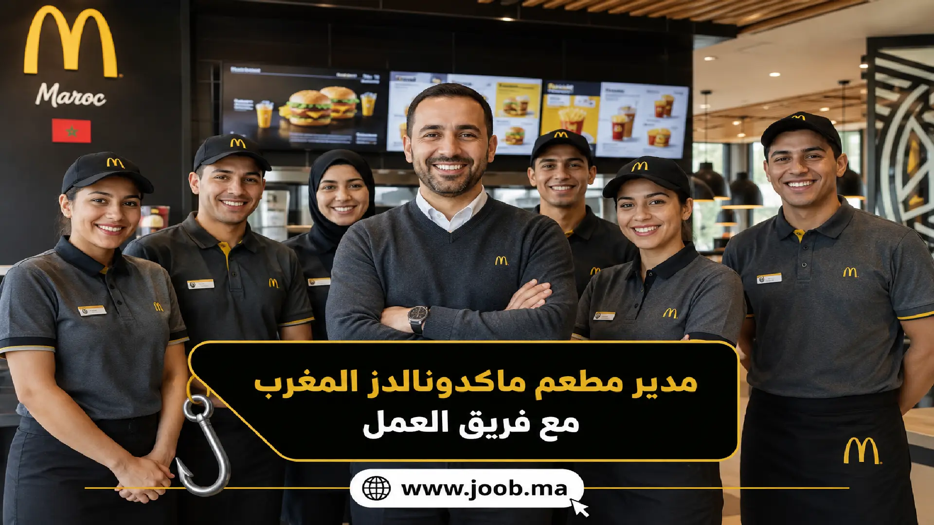 وظيفة مدير مطعم في ماكدونالدز المغرب McDonald’s Maroc