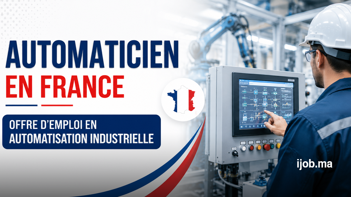 Automaticien en France | Offre d’Emploi en Automatisation Industrielle