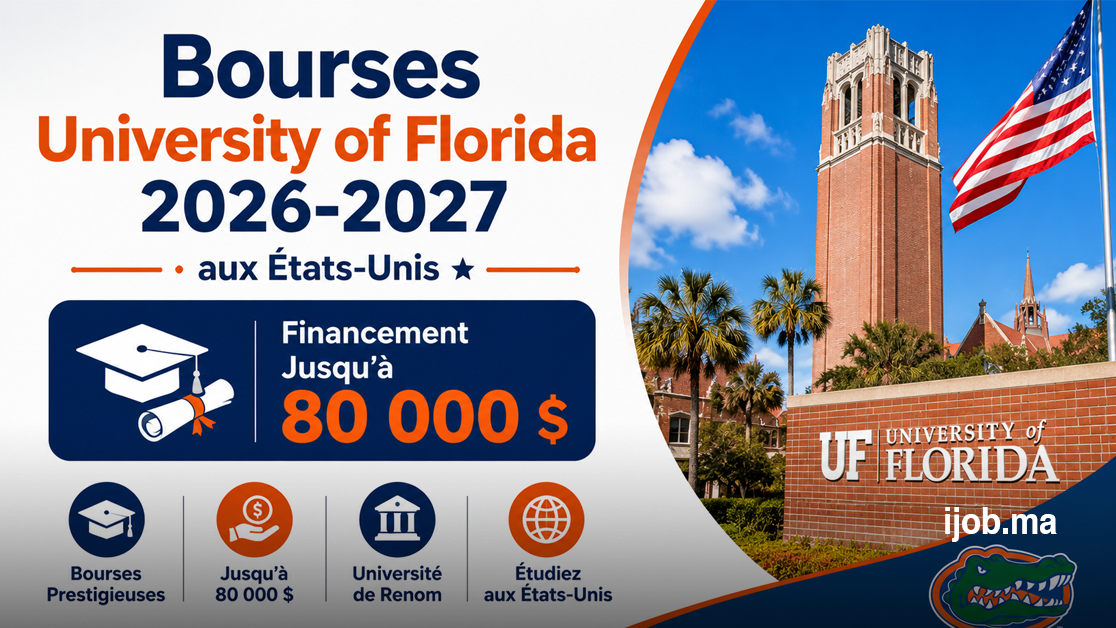 Bourses University of Florida 2026-2027 aux États-Unis