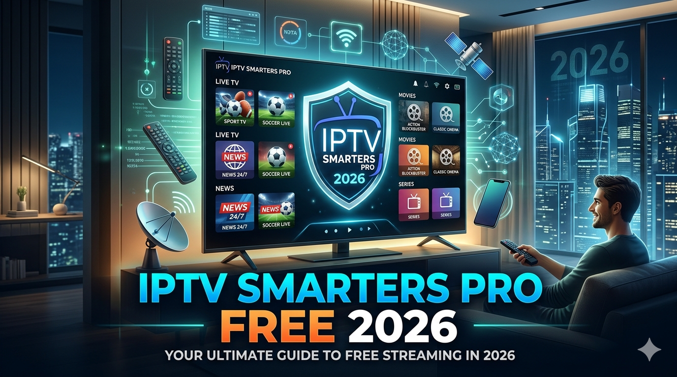 IPTV Smarters Pro free 2026
