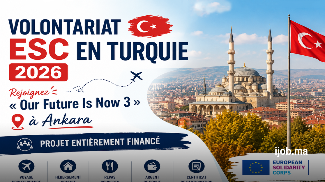 Volontariat ESC en Turquie 2026