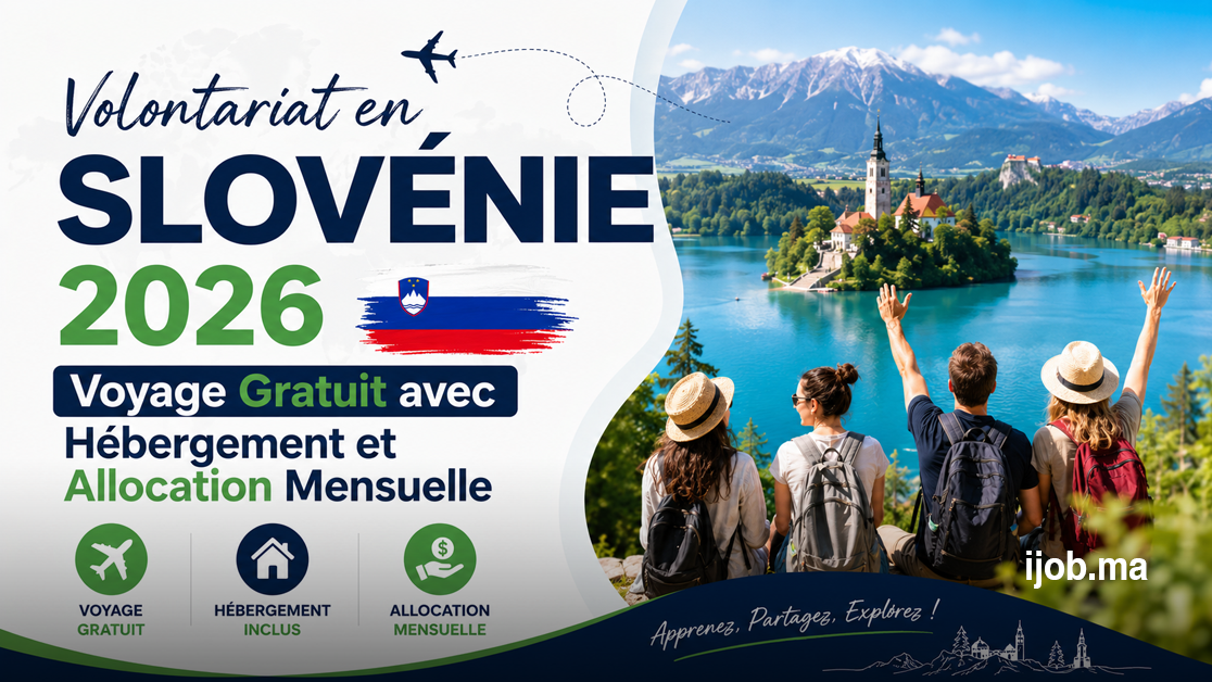 Volontariat en Slovénie 2026 | Voyage Gratuit avec Hébergement et Allocation Mensuelle