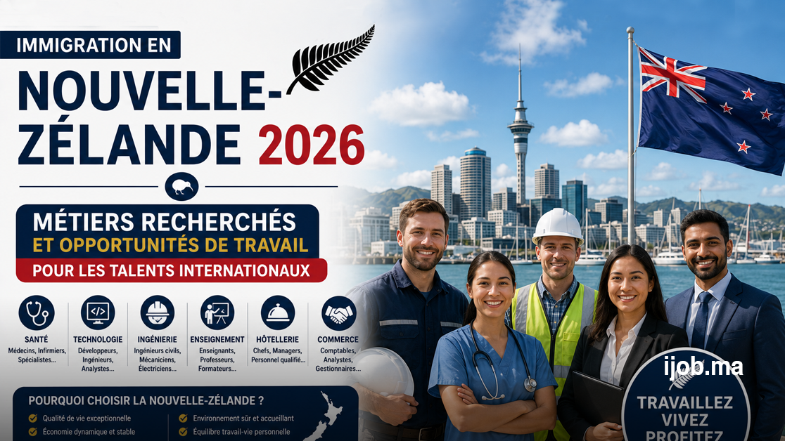métiers recherchés et opportunités de travail pour les talents internationaux