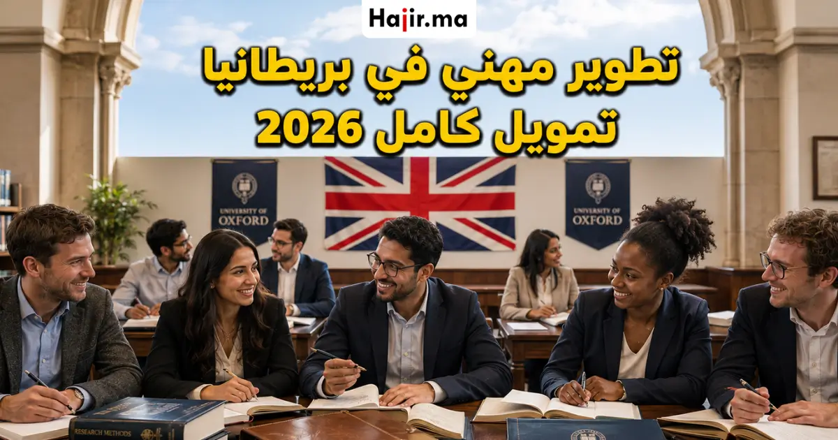 برنامج تطوير مهني للأبحاث مدفوع الأجر في بريطانيا لعام 2026 براتب سنوي وتمويل كامل