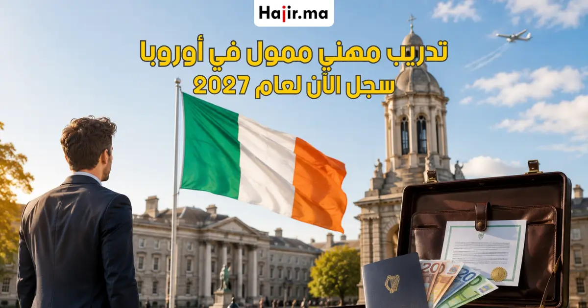 برنامج تطوير مهني ممول بالكامل يمنح راتب شهري وإقامة بحثية مجانية في أيرلندا