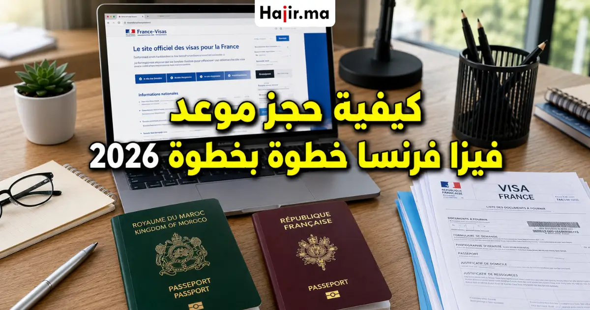 كيفية حجز موعد فيزا فرنسا خطوة بخطوة لعام 2026 والوثائق المطلوبة لضمان القبول