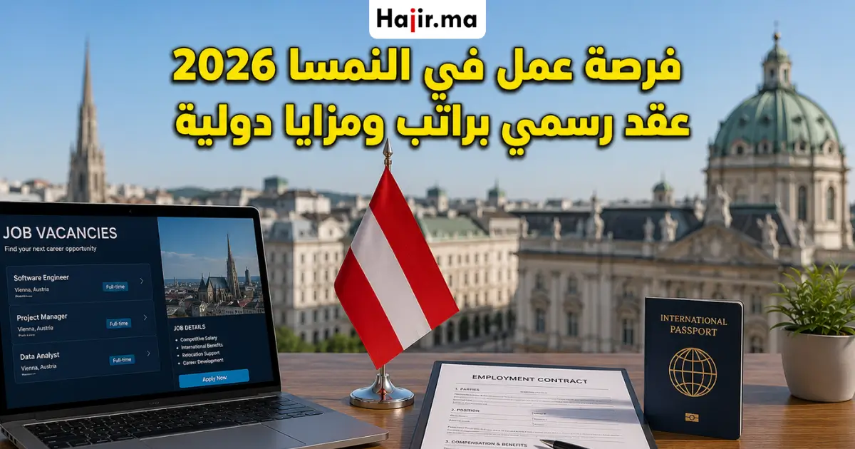 وظيفة مساعد إداري في النمسا لعام 2026 براتب مجزي وعقد رسمي