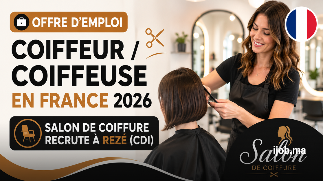 Coiffeur / Coiffeuse France 2026 2 Coiffeur / Coiffeuse France 2026