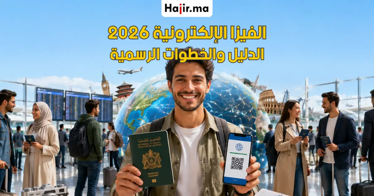 دليل الحصول على الفيزا الإلكترونية (e-Visa) للمغاربة 2026: الدول والخطوات الرسمية