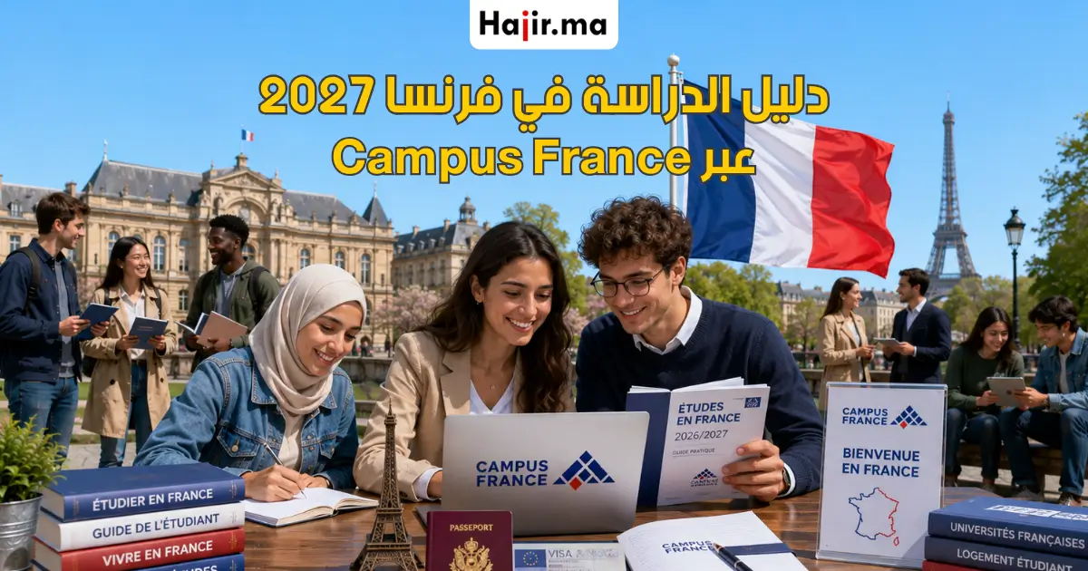 دليل السفر والدراسة في فرنسا عبر منصة "Campus France" لعام 2026/2027